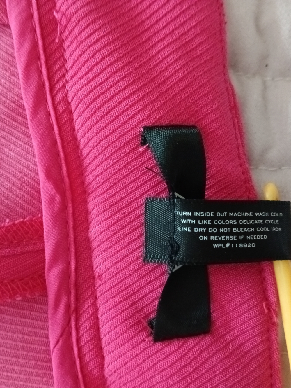 Aqua Wide-Leg High-Waist Trousers in Bright Pink/ Size :XS - Picture 5 of 10